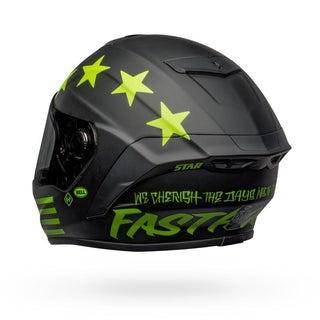 Bell Star DLX MIPS Fasthouse Victory Circle Motorcycle Helmet - Matte Black/Hi-Viz