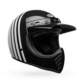 Bell Moto-3 Reverb Motorcycle Helmet - Gloss White/Black
