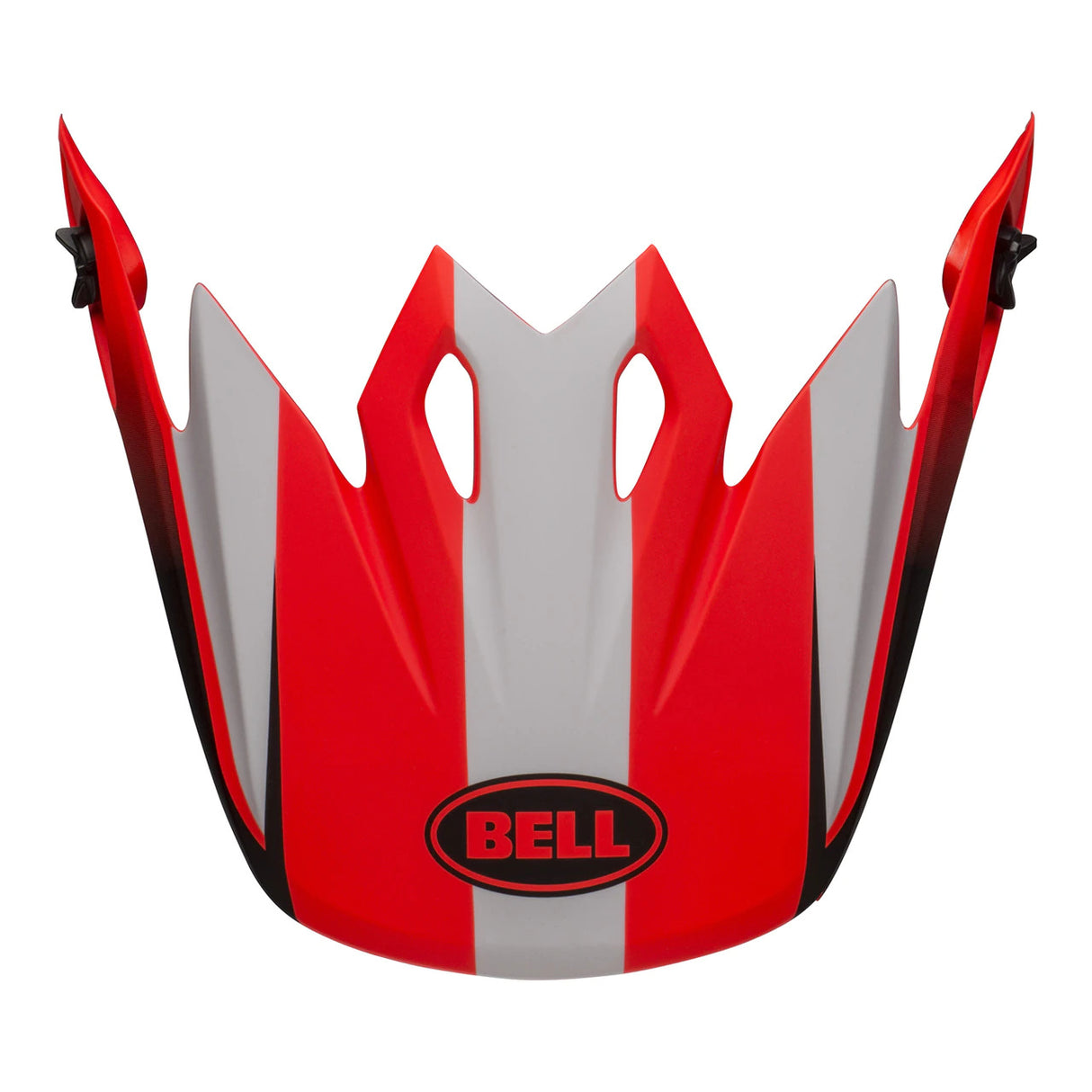 Bell MX-9 MIPS Dash Replacement Helmets Visor - Matte Grey/Infrared/Black