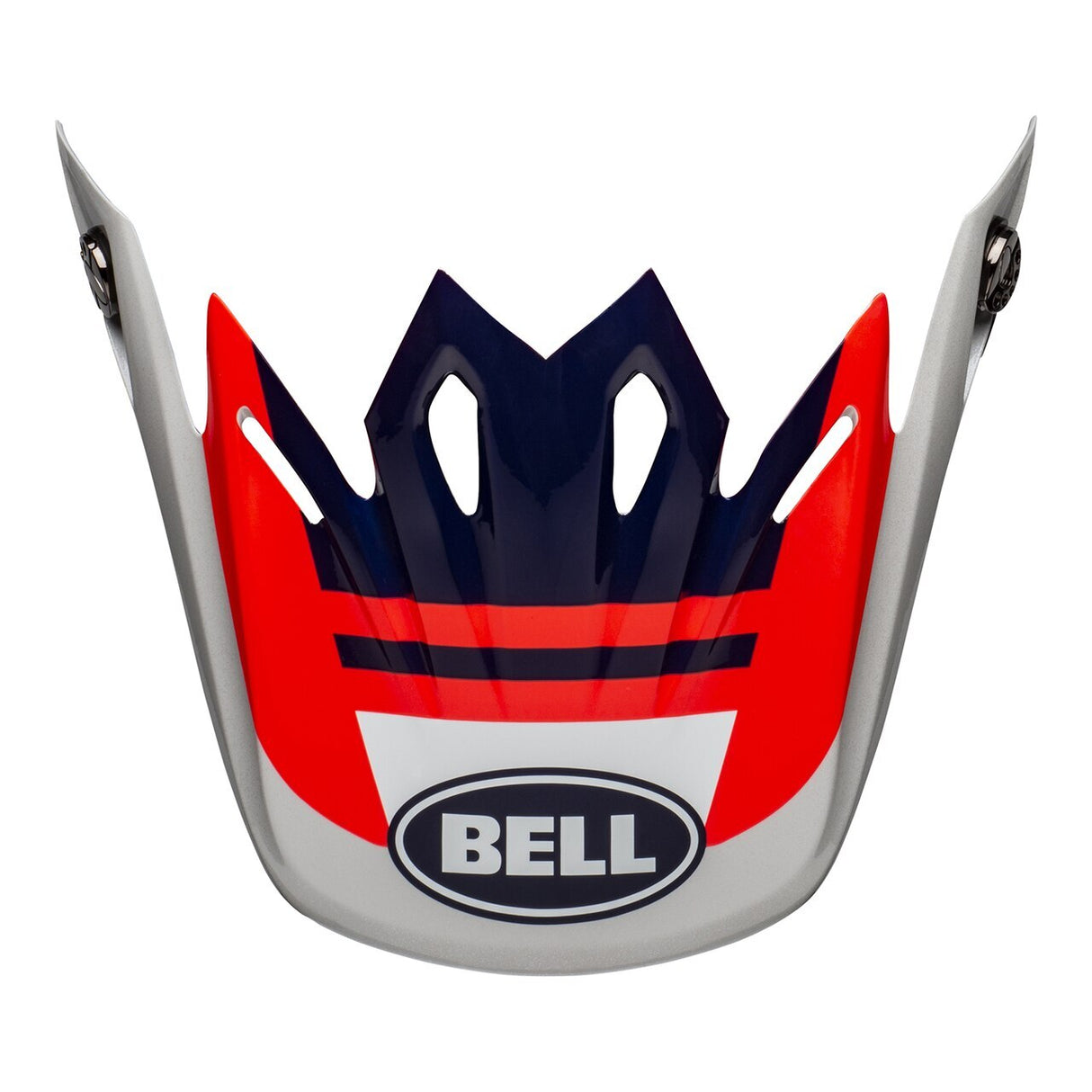 Bell Moto-9 MIPS Prophecy Replacement Helmets Visor - Infrared/Navy/Grey