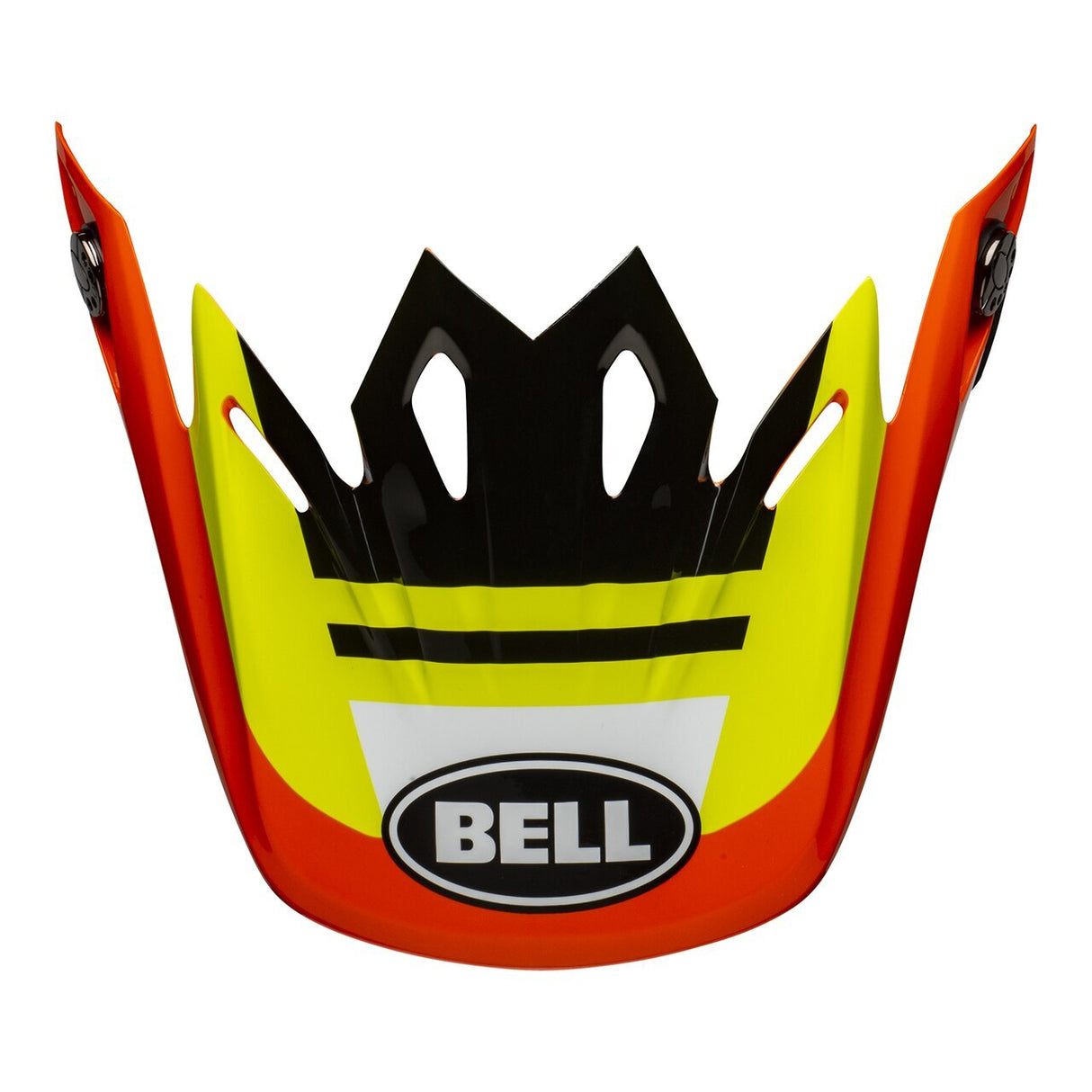 Bell Moto-9 MIPS Prophecy Replacement Helmets Visor - Yellow/Orange/Black