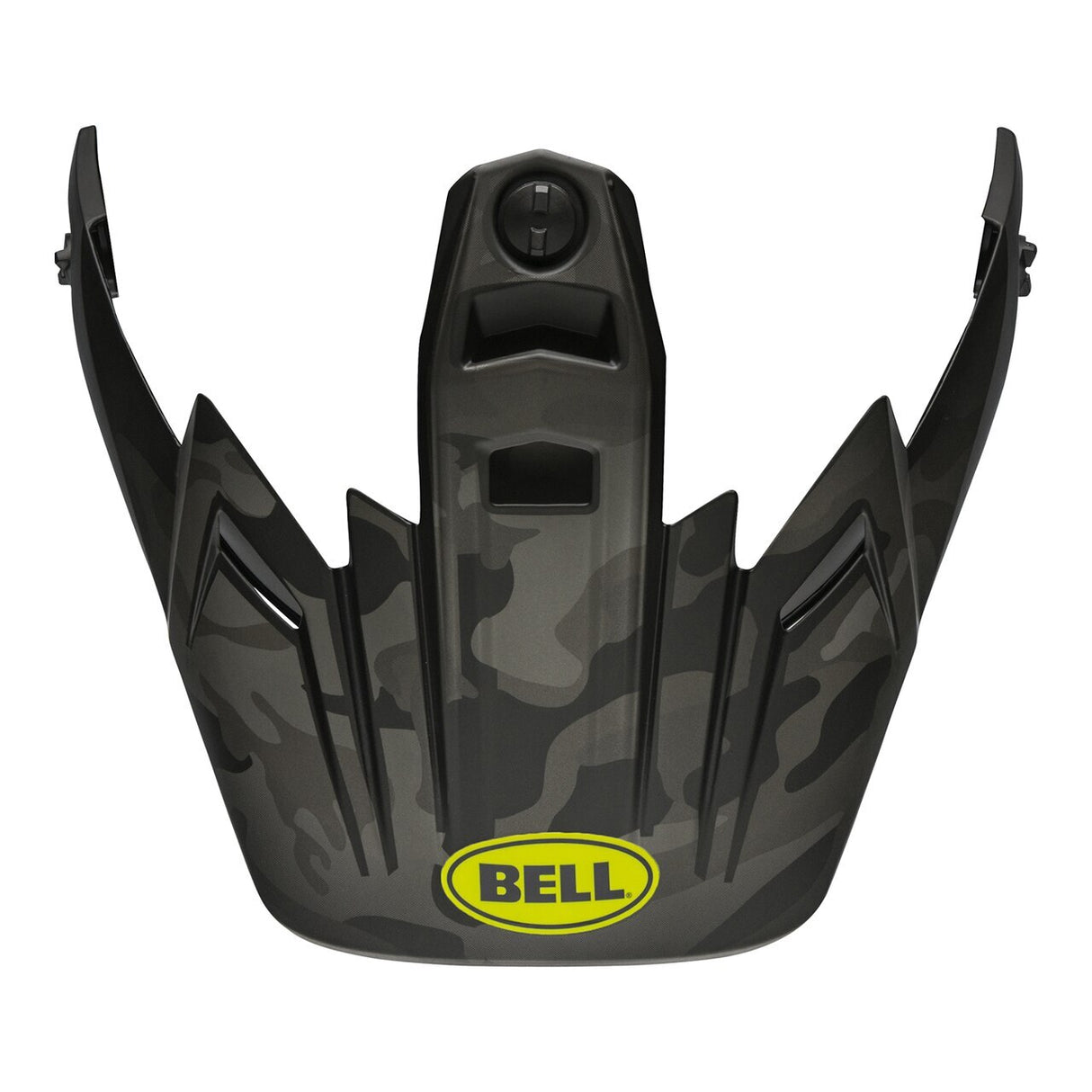 Bell MX-9 Adventure MIPS Stealth Replacement Helmets Visor - Matte Camo Black/Hi-Viz