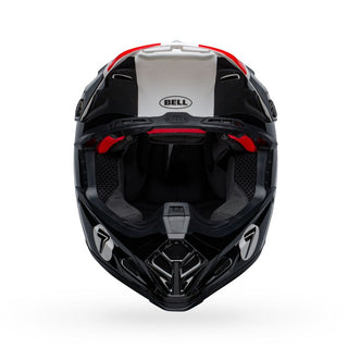 Bell Moto-9 Flex SE Seven Galaxy Motorcycle Helmet - Gloss Black/White/Red