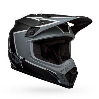 Bell MX-9 MIPS SE Twitch Motorcycle Helmet - Matte Black/Gray/White