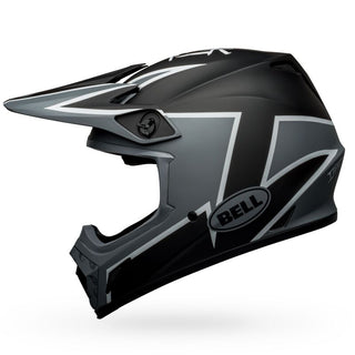 Bell MX-9 MIPS SE Twitch Motorcycle Helmet - Matte Black/Gray/White