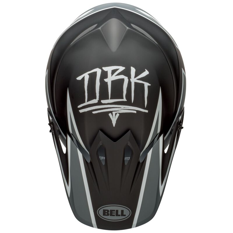 Bell MX-9 MIPS SE Twitch Motorcycle Helmet - Matte Black/Gray/White