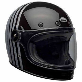 Bell Bullitt SE Reverb Motorcycle Helmet - Black/Silver Flake