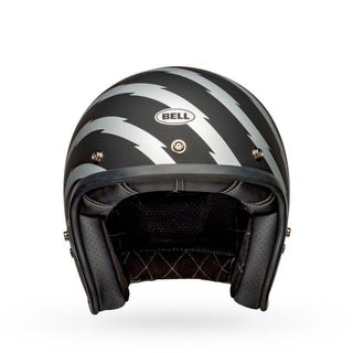 Bell Custom 500 SE Vertigo Motorcycle Helmet - Matte Black/Silver