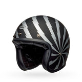 Bell Custom 500 SE Vertigo Motorcycle Helmet - Matte Black/Silver