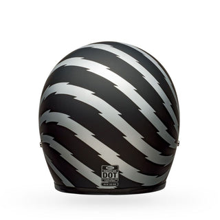 Bell Custom 500 SE Vertigo Motorcycle Helmet - Matte Black/Silver