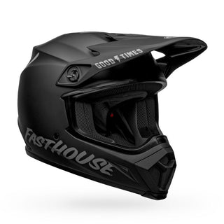 Bell Mx-9 MIPS SE Fasthouse Motorcycle Helmet - Matte Black/Gray