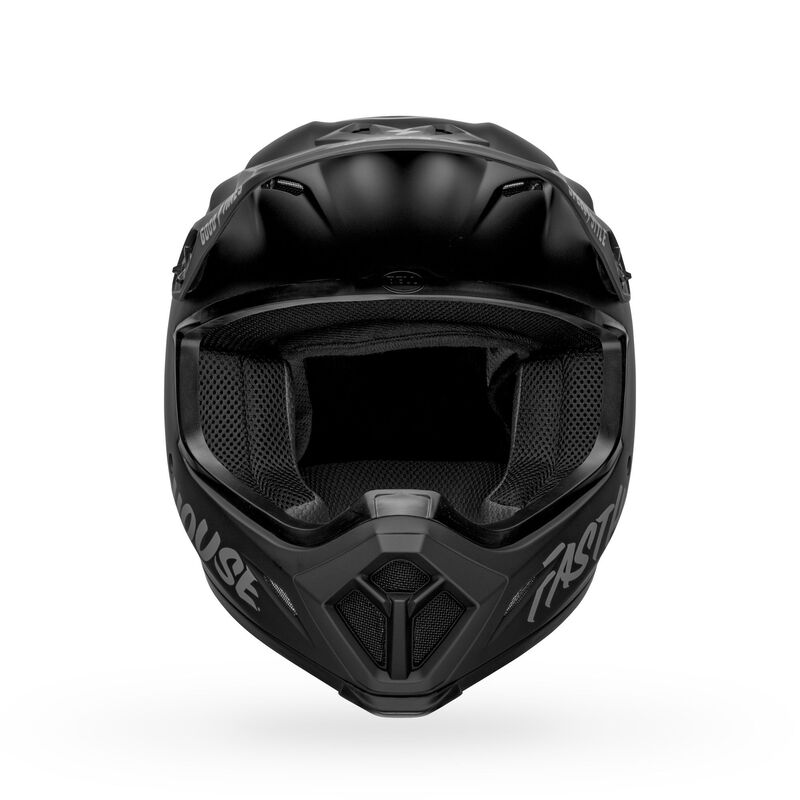 Bell Mx-9 MIPS SE Fasthouse Motorcycle Helmet - Matte Black/Gray