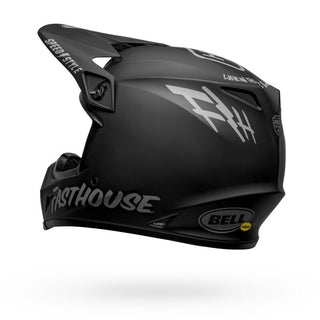 Bell Mx-9 MIPS SE Fasthouse Motorcycle Helmet - Matte Black/Gray