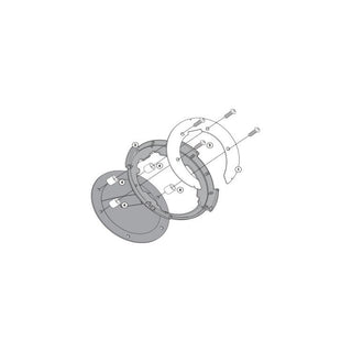 Givi BF39 Royal Enfield Himalayan (18-19) Off Road Motorcycle Tanklock Flange