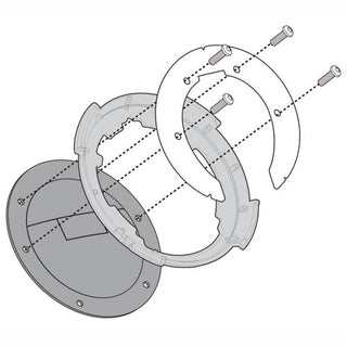 Givi BF45 KTM 790 Adventure Off Road Motorcycle Tanklock Flange