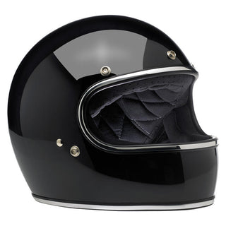 Biltwell Gringo ECE Motorcycle Helmet - Gloss Black - MotoHeaven