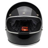 Biltwell Gringo ECE Motorcycle Helmet - Gloss Black - MotoHeaven