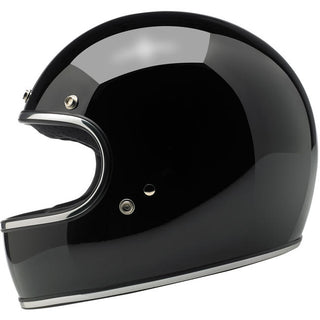 Biltwell Gringo ECE Motorcycle Helmet - Gloss Black - MotoHeaven