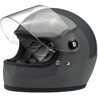 Biltwell Gringo S ECE Motorcycle Helmet - Gloss Storm Grey - MotoHeaven