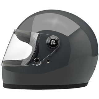 Biltwell Gringo S ECE Motorcycle Helmet - Gloss Storm Grey - MotoHeaven