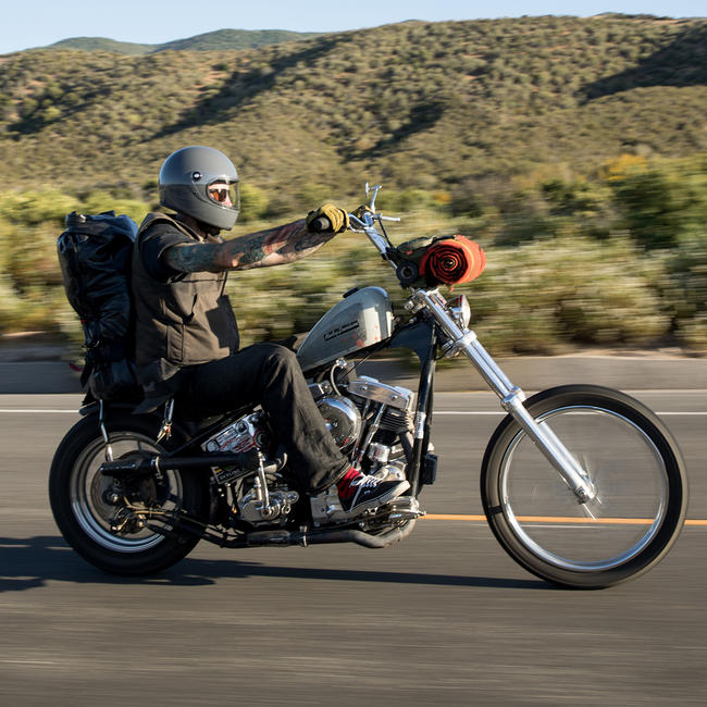 Biltwell Gringo S ECE Motorcycle Helmet - Gloss Storm Grey - MotoHeaven
