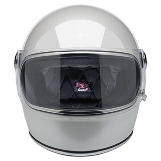 Biltwell Gringo S ECE Motorcycle Helmet - Metallic Pearl White