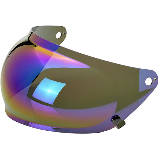 Biltwell Gringo S Bubble Shields - Rainbow Mirror - MotoHeaven