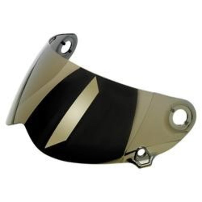 Biltwell Lanesplitter Gen 2 Anti Fog Face Shield - Gold Mirror