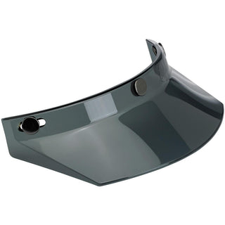 Biltwell Moto Helmet Visor - Smoke