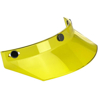 Biltwell Moto Helmet Visor - Yellow