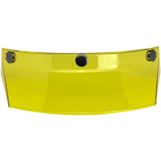 Biltwell Moto Helmet Visor - Yellow