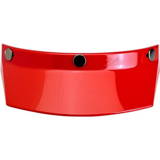 Biltwell Moto Helmet Visor - Red