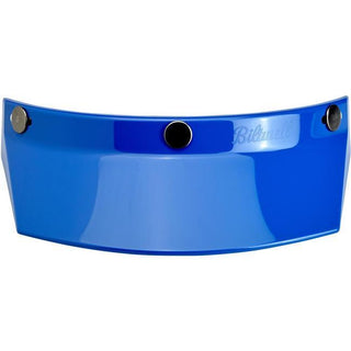 Biltwell Moto Helmet Visor - Blue