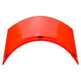 Biltwell 3-Snap Helmet Moto Visor - Orange