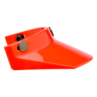 Biltwell 3-Snap Helmet Moto Visor - Orange