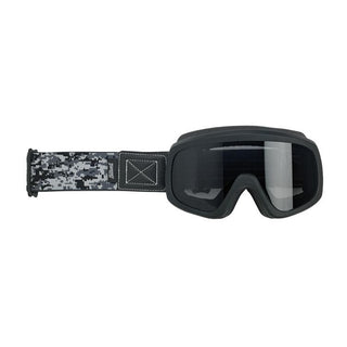 Biltwell Overland 2.0 Grunt Motorcycle Goggles - Satin Black/Grey Camo