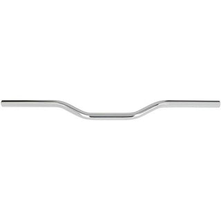 Biltwell Tracker Slotted Handlebars 1"  - Chrome