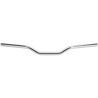 Biltwell Tracker Mid Slotted Handlebars 1" - Chrome