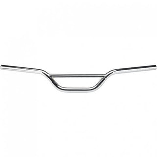 Biltwell Moto Slotted Handlebars 1" - Chrome