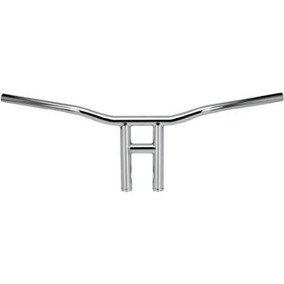 Biltwell Tyson XL Slotted Handlebars 10" - Chrome