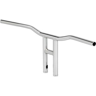 Biltwell Tyson Xl Slotted Motorcycle Handlebars 12" - Chrome