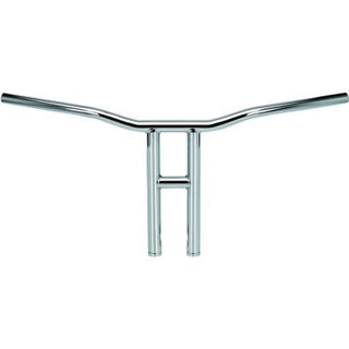 Biltwell Tyson XL Slotted Handlebars 14" - Chrome