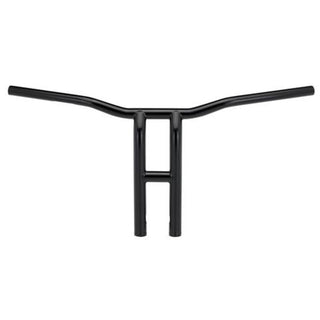 Biltwell Tyson XL Pullback Slotted Handlebars 14" - Black