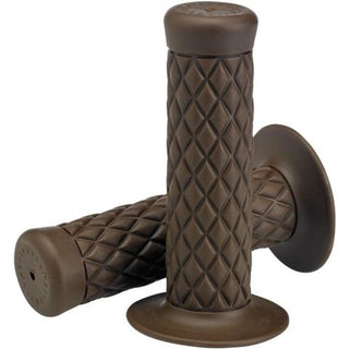 Biltwell Thruster TPV Motorcycle Grips 1" - Chocolate