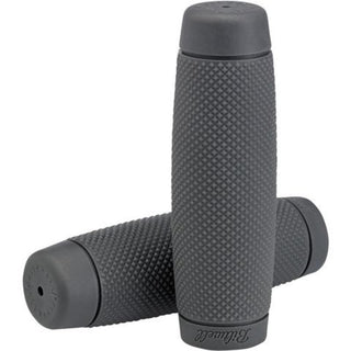 Biltwell Recoil TPV Motorcycle Grips 1" - Grey