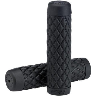 Biltwell Torker 1" TPV Motorcycle Grips - Black