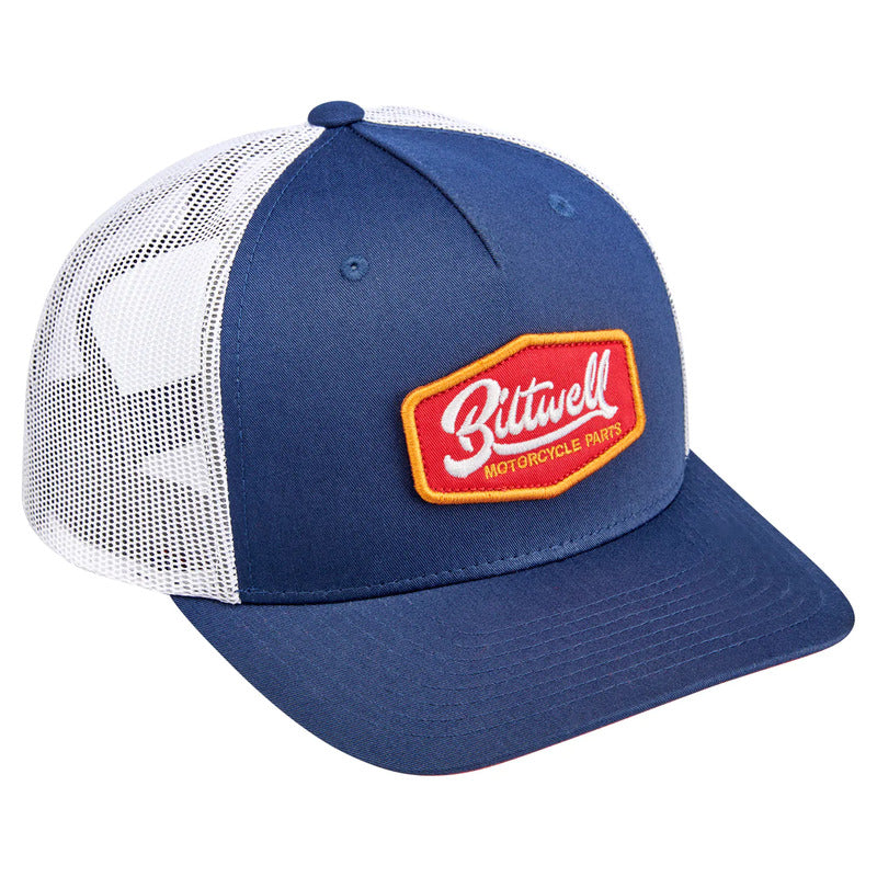 Biltwell Standard Snap Back Hat - Red/White/Blue