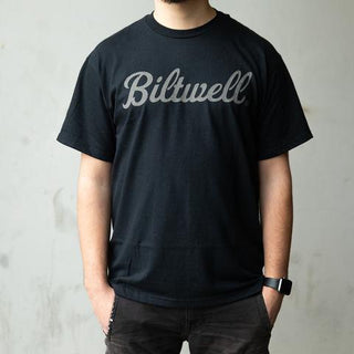 Biltwell Script Motorcycle T-Shirt - Black