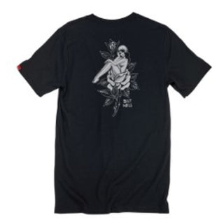 Biltwell Old Rose Pocket Motorcycle Tee - Black