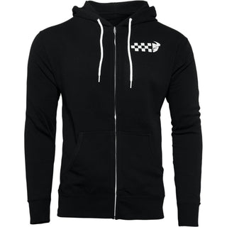 Thor Checkers Zip Fleece - Black